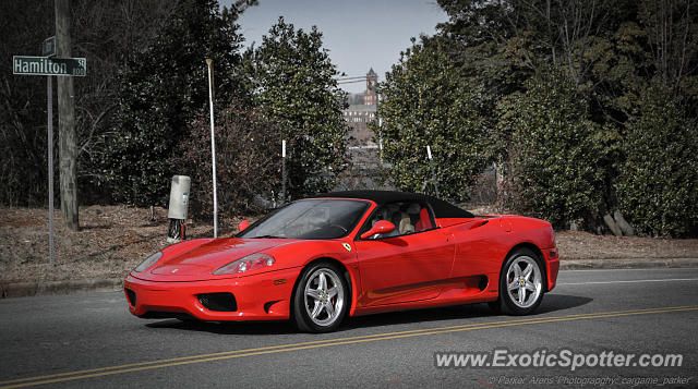 Ferrari 360 Modena spotted in Charlotte, North Carolina