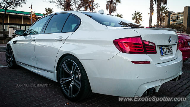 BMW M5 spotted in Platja d'Aro, Spain