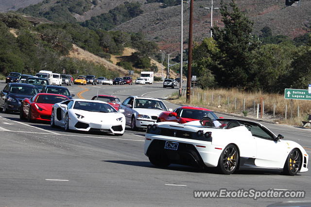 Lamborghini Aventador spotted in Monterey, California