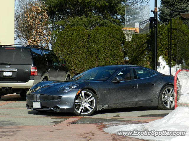 Fisker Karma spotted in Windsor, Ontario, Canada