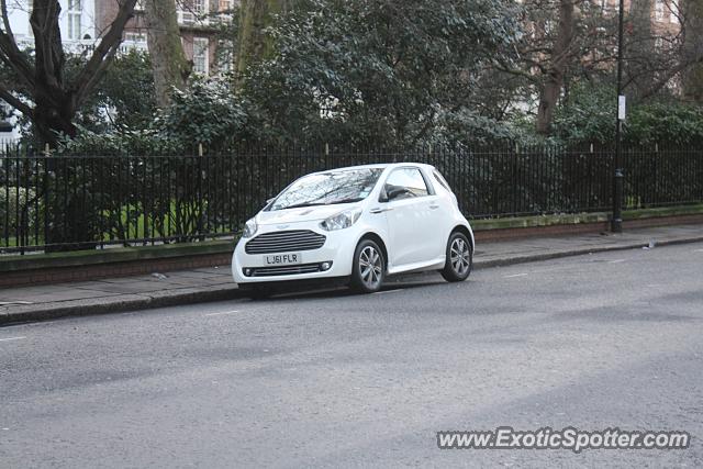 Aston Martin Cygnet spotted in London, United Kingdom