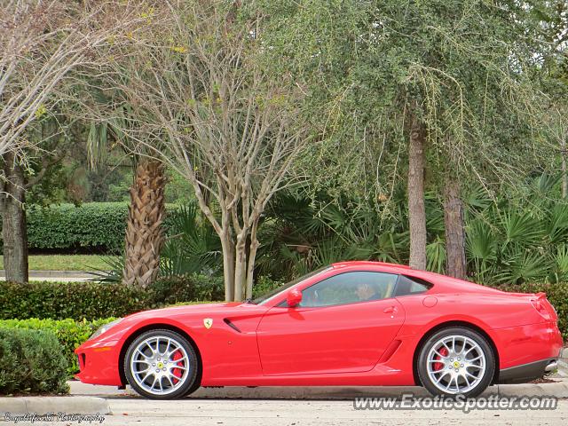 Ferrari 599GTB spotted in Palm Beach, Florida