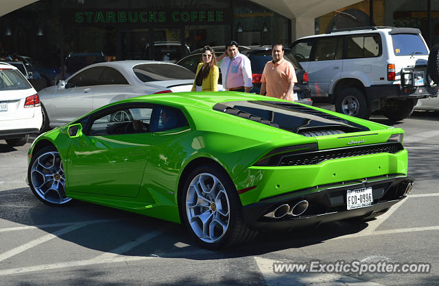 Lamborghini Huracan spotted in Dallas, Texas