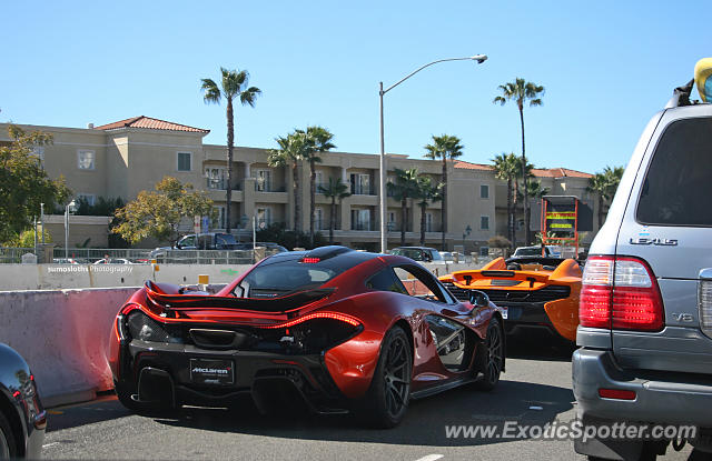 Mclaren P1 spotted in Newport Beach, California