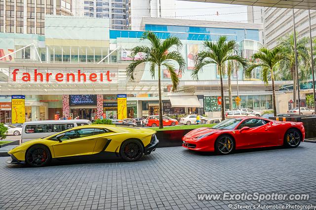 Lamborghini Aventador spotted in Kuala Lumpur, Malaysia