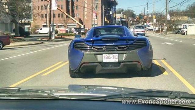 Mclaren 650S spotted in Raleigh, North Carolina