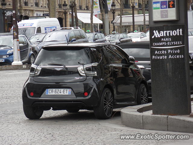 Aston Martin Cygnet spotted in Paris, France