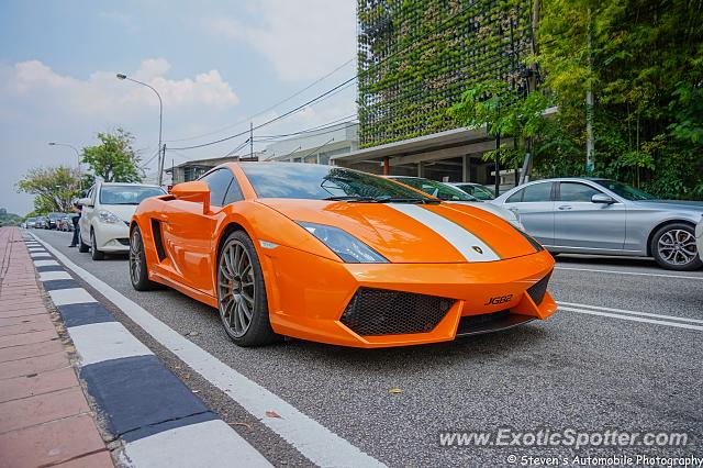 Lamborghini Gallardo spotted in Kuala Lumpur, Malaysia