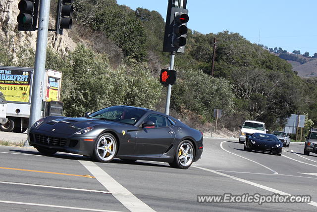 Ferrari 599GTB spotted in Monterey, California