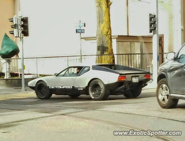 DeTomaso Pantera2 spotted in Zurich, Switzerland