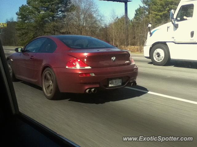 BMW M6 spotted in Atlanta, Georgia
