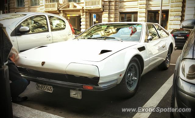 Lamborghini Jarama spotted in Zurich, Switzerland