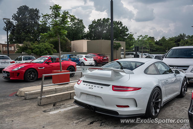 Porsche 911 GT3 spotted in Sandton, South Africa