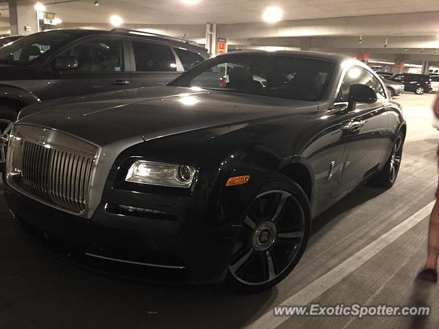 Rolls-Royce Wraith spotted in Orlando, Florida