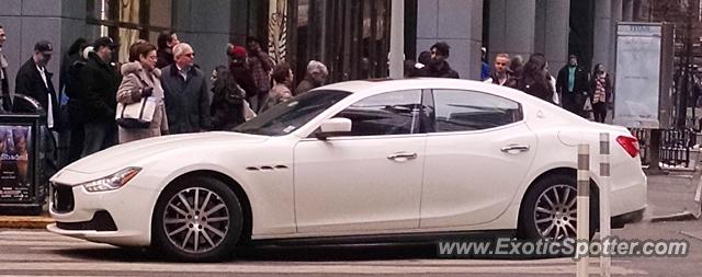 Maserati Ghibli spotted in Manhattan, New York