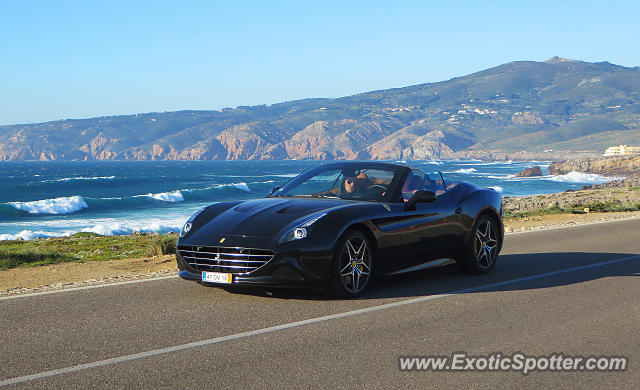 Ferrari California spotted in Cascais, Portugal
