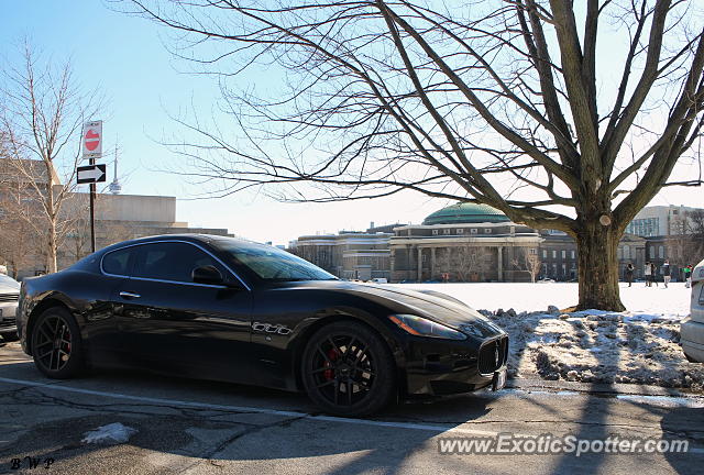 Maserati GranTurismo spotted in Toronto, Canada