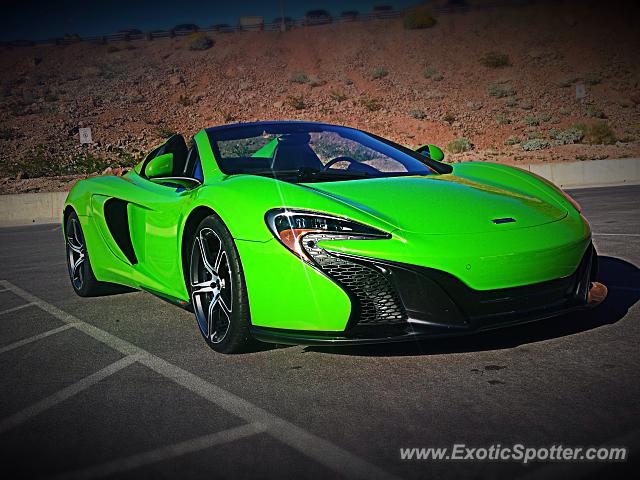 Mclaren 650S spotted in Hoover Dam, Nevada