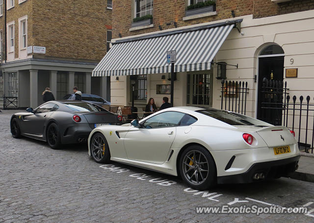 Ferrari 599GTO spotted in London, United Kingdom