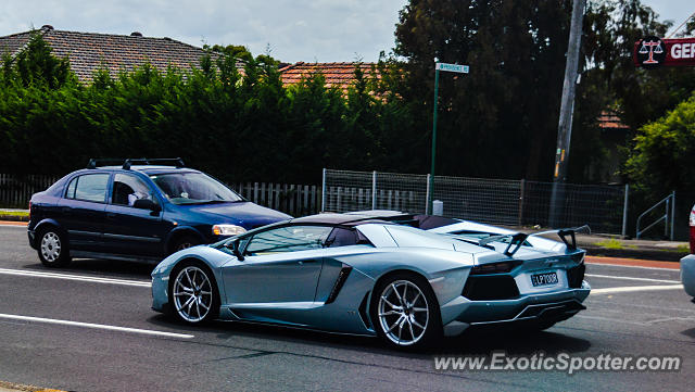 Lamborghini Aventador spotted in Ryde, Australia