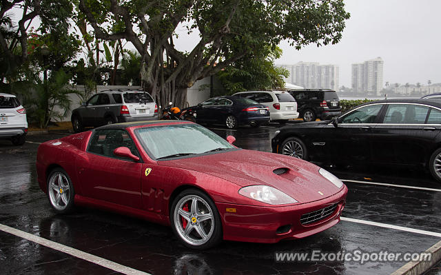 Ferrari 575M spotted in Palm Beach, Florida