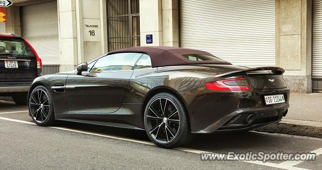 Aston Martin Vanquish spotted in St. Gallen, Switzerland