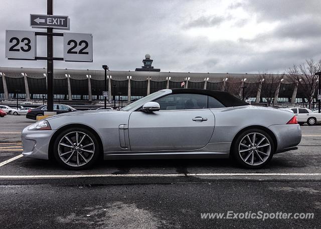 Jaguar XKR spotted in Sterling, Virginia