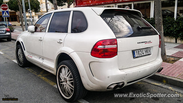 Porsche Cayenne Gemballa 650 spotted in Platja d'Aro, Spain