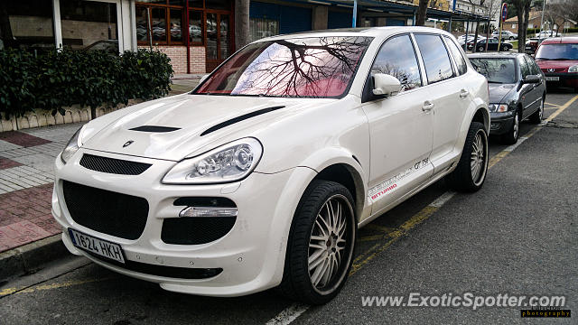 Porsche Cayenne Gemballa 650 spotted in Platja d'Aro, Spain