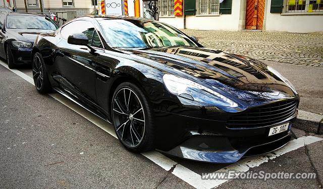 Aston Martin Vanquish spotted in Zürich, Switzerland
