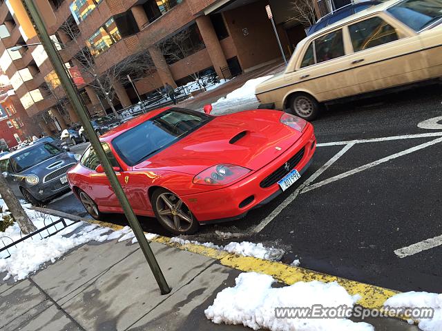 Ferrari 575M spotted in D.C., Washington