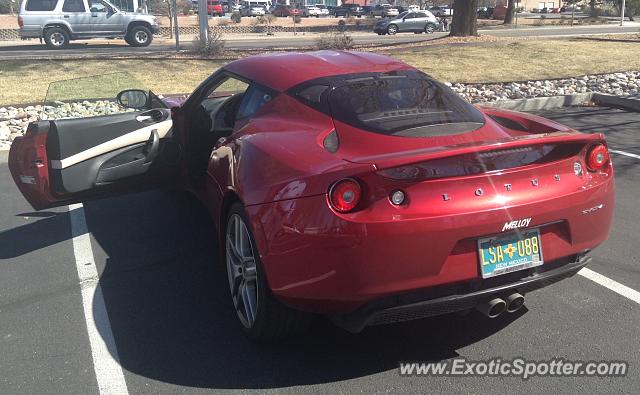 Lotus Evora spotted in Albuquerque, New Mexico