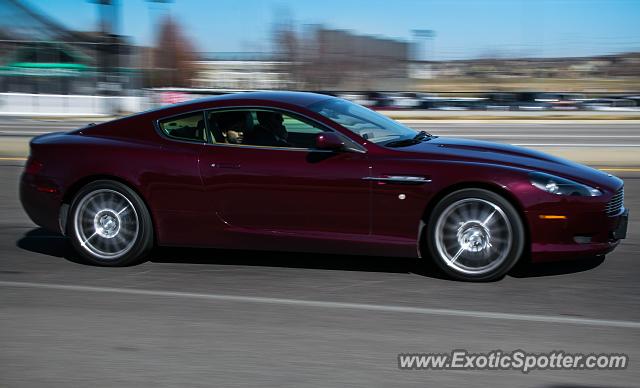 Aston Martin DB9 spotted in South Jordan, Utah