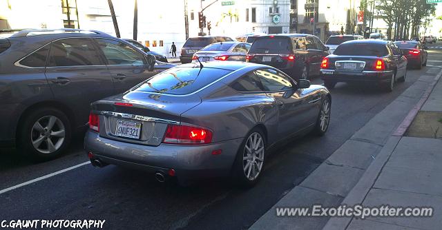 Aston Martin Vanquish spotted in Beverly Hills, California