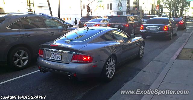 Aston Martin Vanquish spotted in Beverly Hills, California