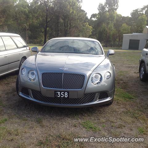 Bentley Continental spotted in Melbourne, Australia
