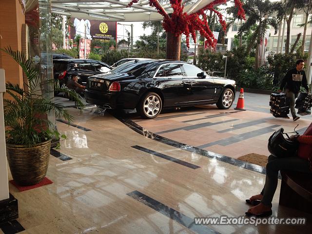 Rolls-Royce Ghost spotted in Medan, Indonesia