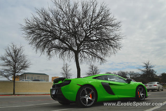 Mclaren 650S spotted in Dallas, Texas