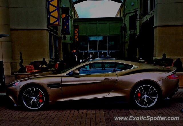 Aston Martin Vanquish spotted in Charlotte, North Carolina