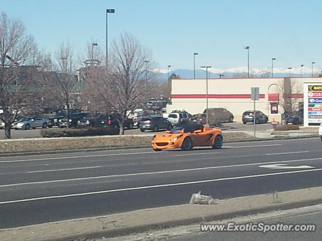 Lotus Elise spotted in Parker, Colorado