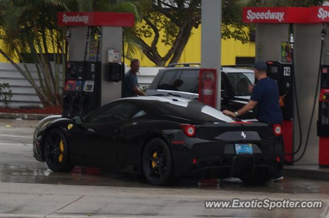 Ferrari 458 Italia spotted in West Palm Beach, Florida