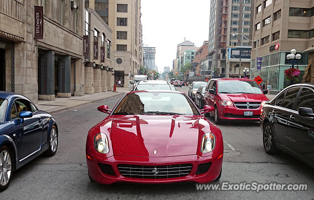 Ferrari 599GTB spotted in Toronto, Ontario, Canada