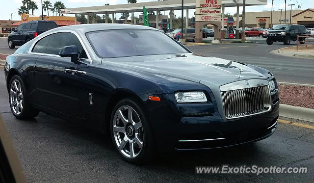 Rolls-Royce Wraith spotted in Marana, Arizona