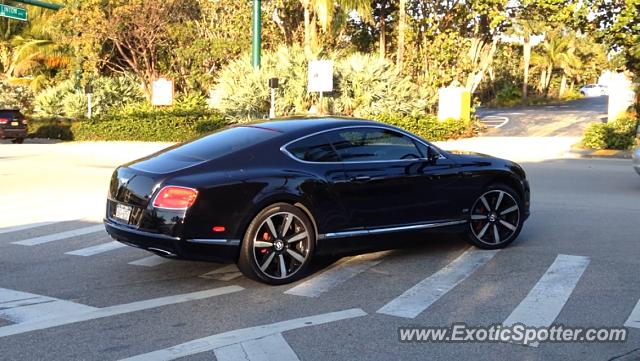 Bentley Continental spotted in Delray, Florida