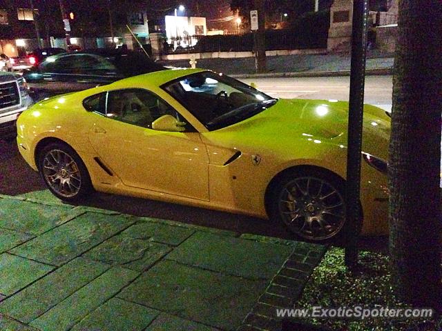 Ferrari 599GTB spotted in Charleston, South Carolina