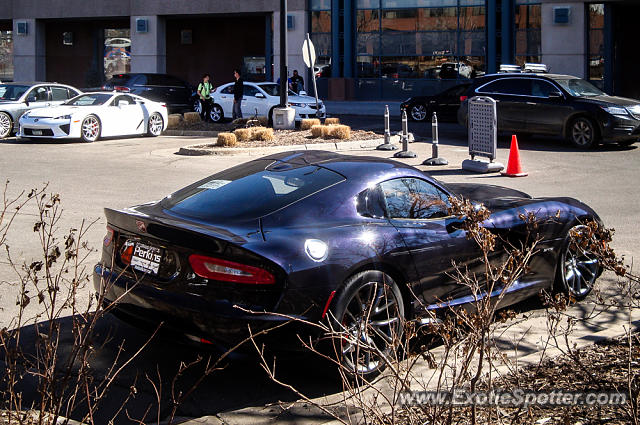 Lexus LFA spotted in Cherry Creek, Colorado