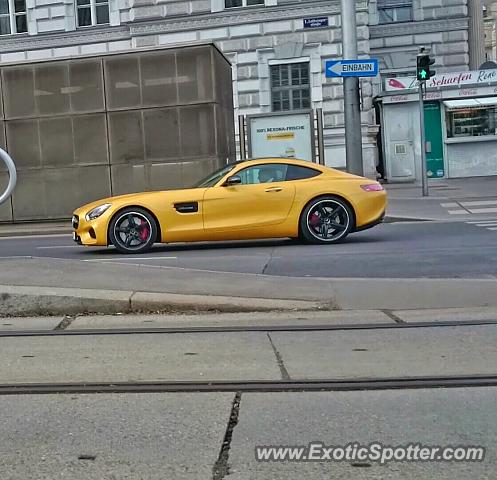 Mercedes AMG GT spotted in Vienna, Austria