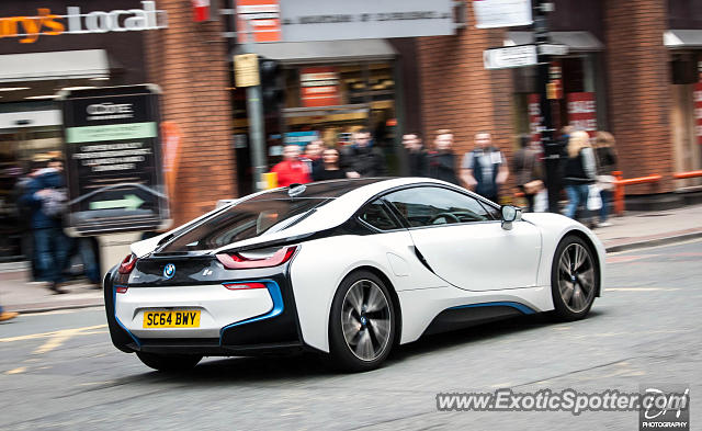 BMW I8 spotted in Manchester, United Kingdom