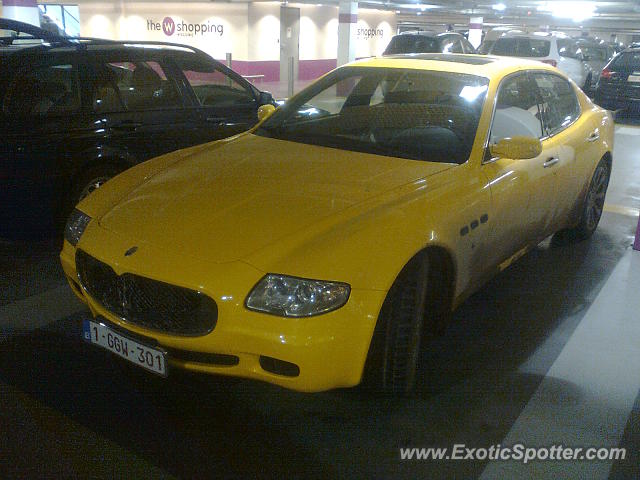 Maserati Quattroporte spotted in Woluwe, Belgium