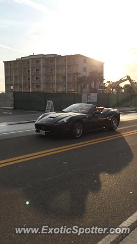 Ferrari California spotted in Clearwater Beach, Florida